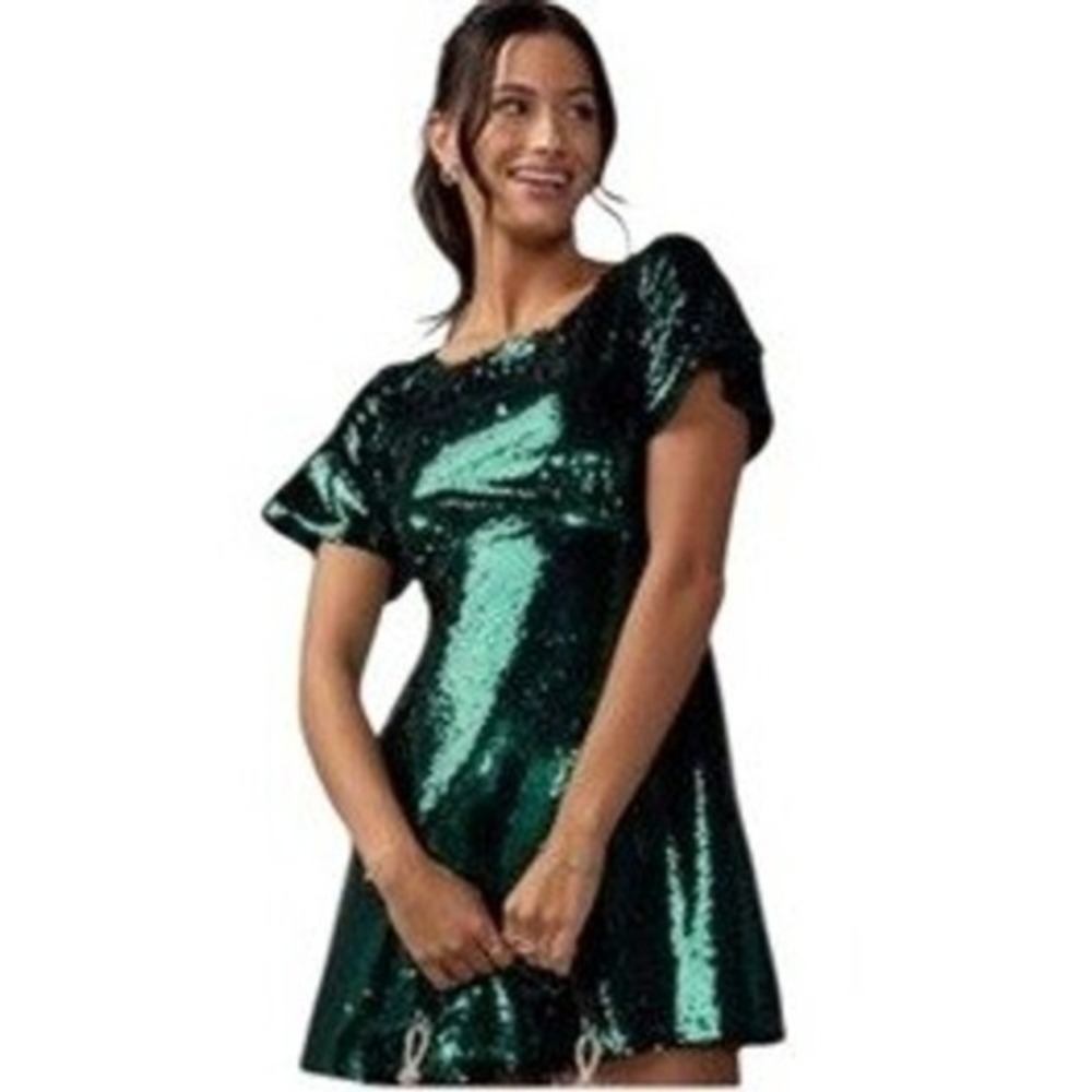 Francesca's Party Prom Graduation Womens Medium Natasha‎ Sequin Glam Event Dress